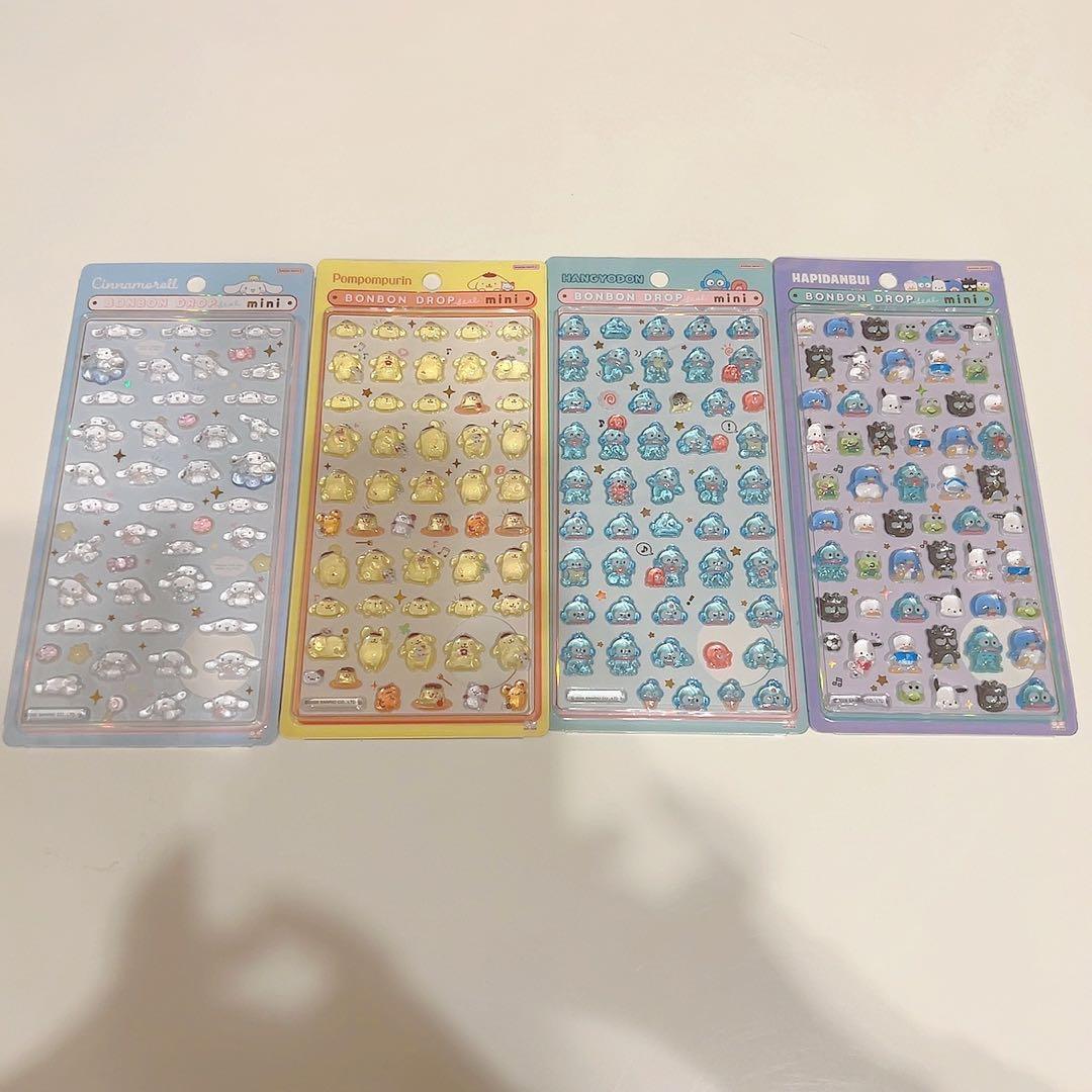 ボンボンドロップシール サンリオmini 8枚 たまごっち 4枚セット 正規品
