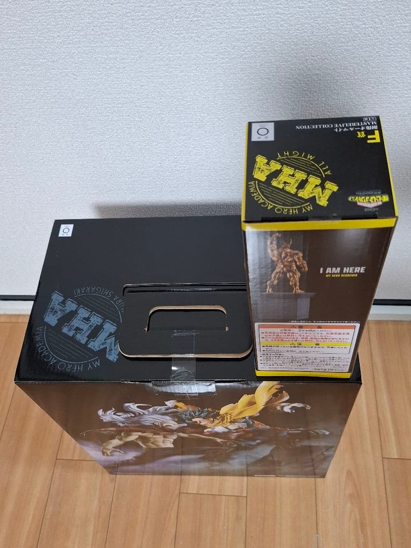 未開封　一番くじ　ヒロアカ　相反する思い　死柄木弔フィギュア　銅像オールマイト