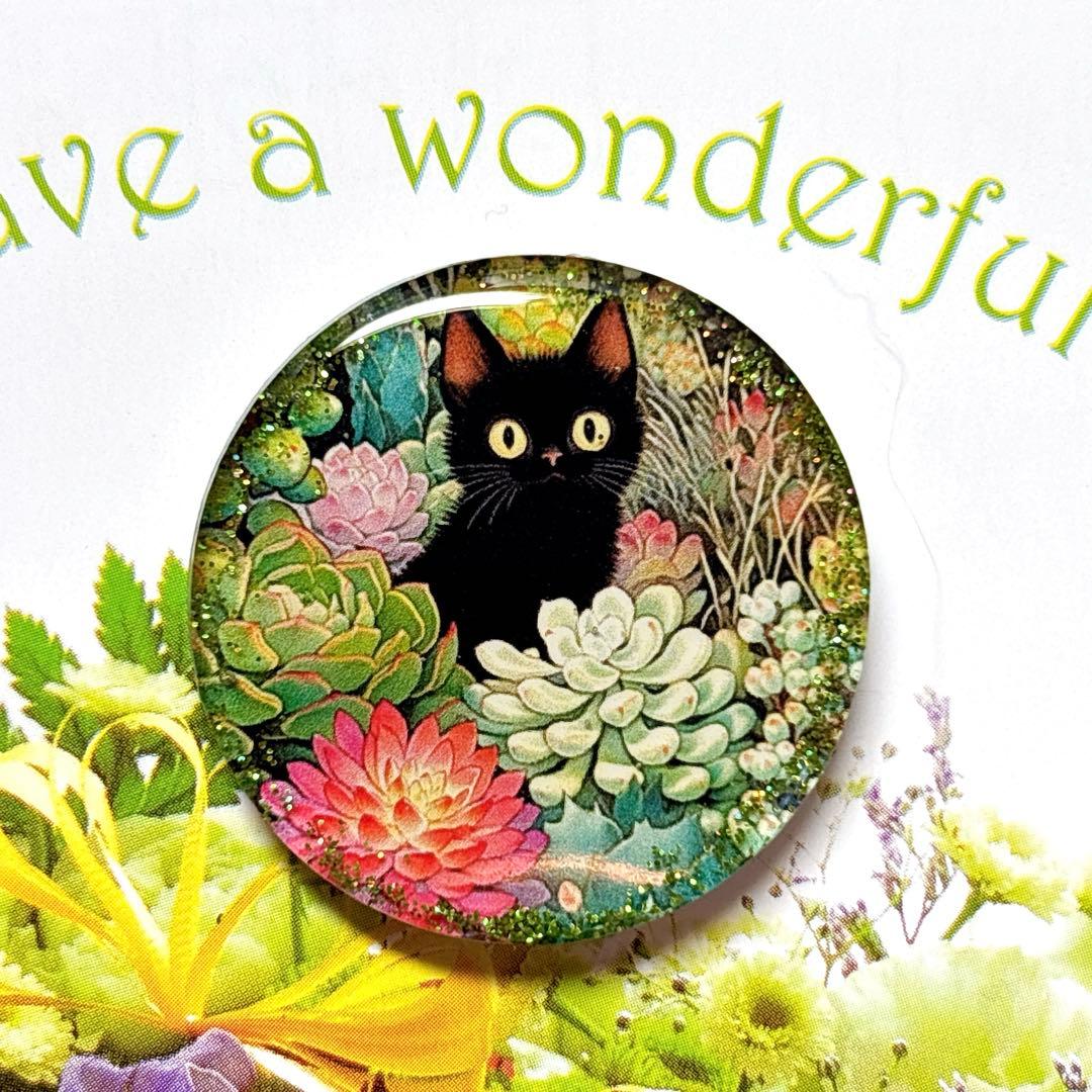 NO 625レジン ヘアゴム ブローチ ハンドメイド 猫ちゃん - メルカリ