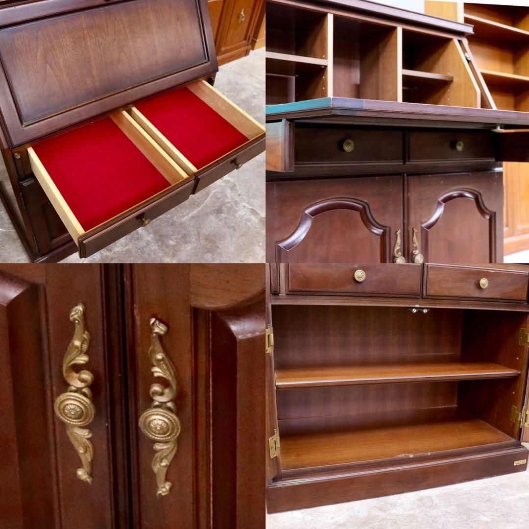 GMIH30○ライティングビューロー デスク 化粧台 書斎机 学習机 クラシック