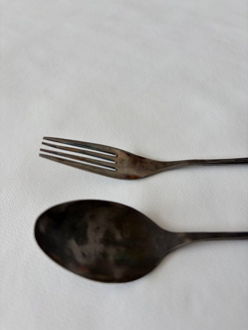 加成幸男　アイアン　カトラリー フォーク　スプーン　鍛鉄　錬金　ステンレス