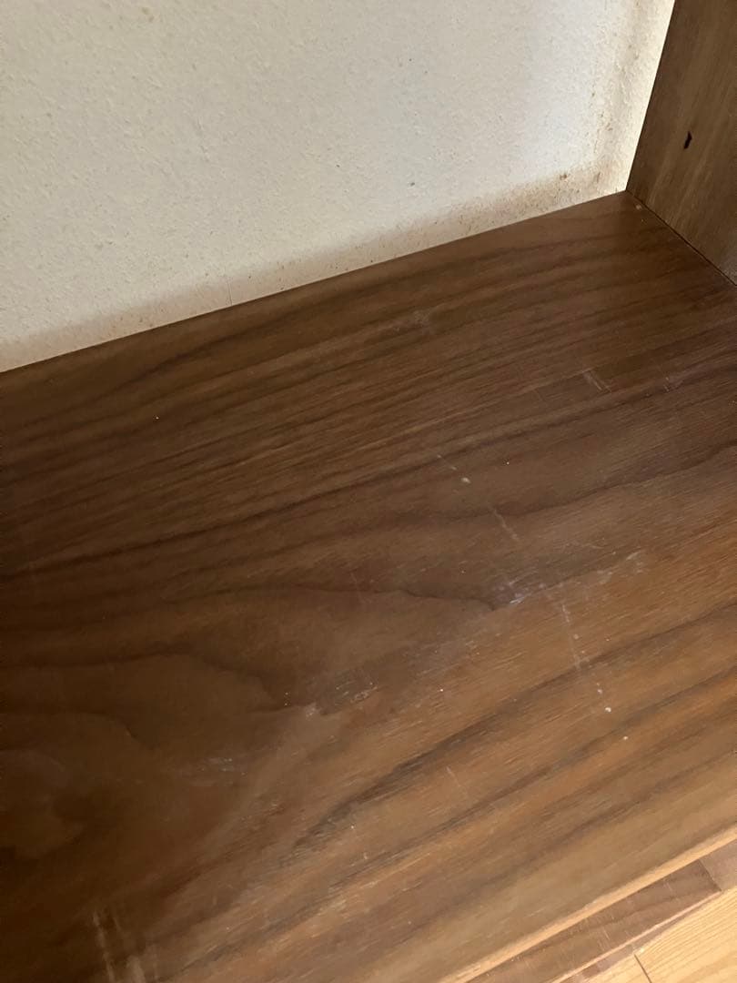 無印良品　スタッキングシェルフ　ウォールナット