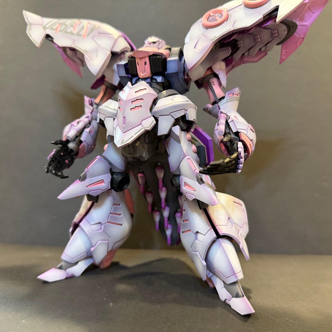 ジャンク 1/120 女王の乗り物 キュベレイ 塗装済 完成品