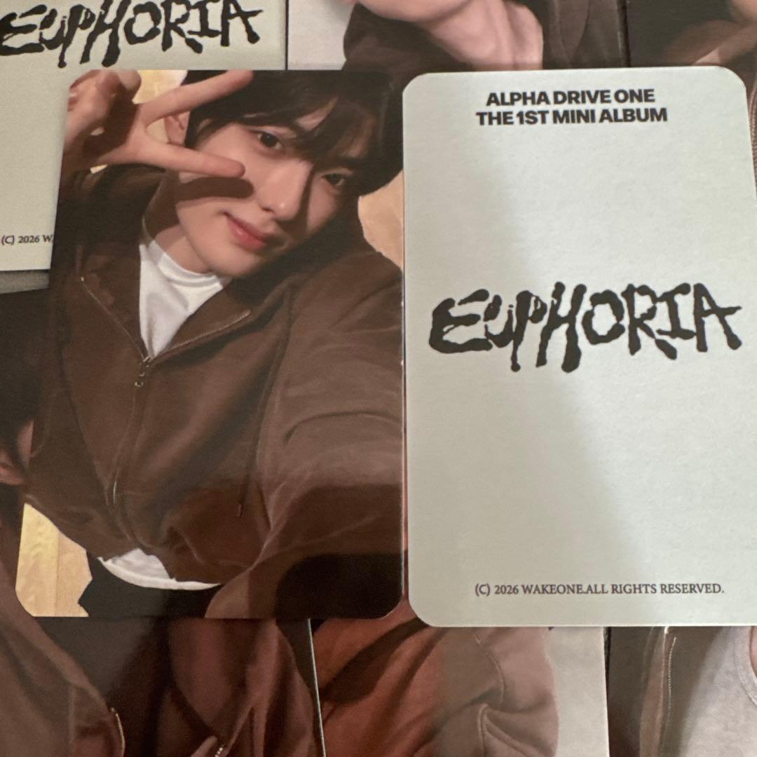 ALD1 韓国 ポップアップ EUPHORIA フーディ トレカ サンヒョン - メルカリ