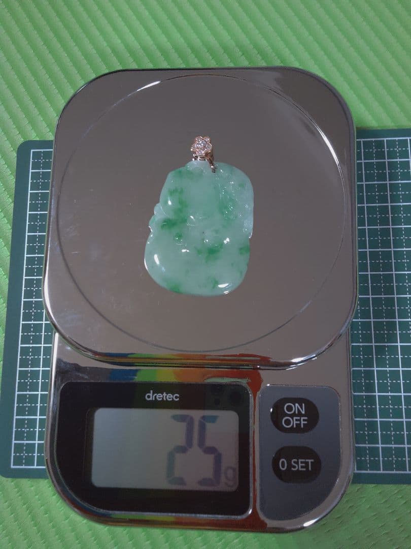 アンティーク★天然翡翠ペンダント★ネックレストップ★《#九運国際貿易》