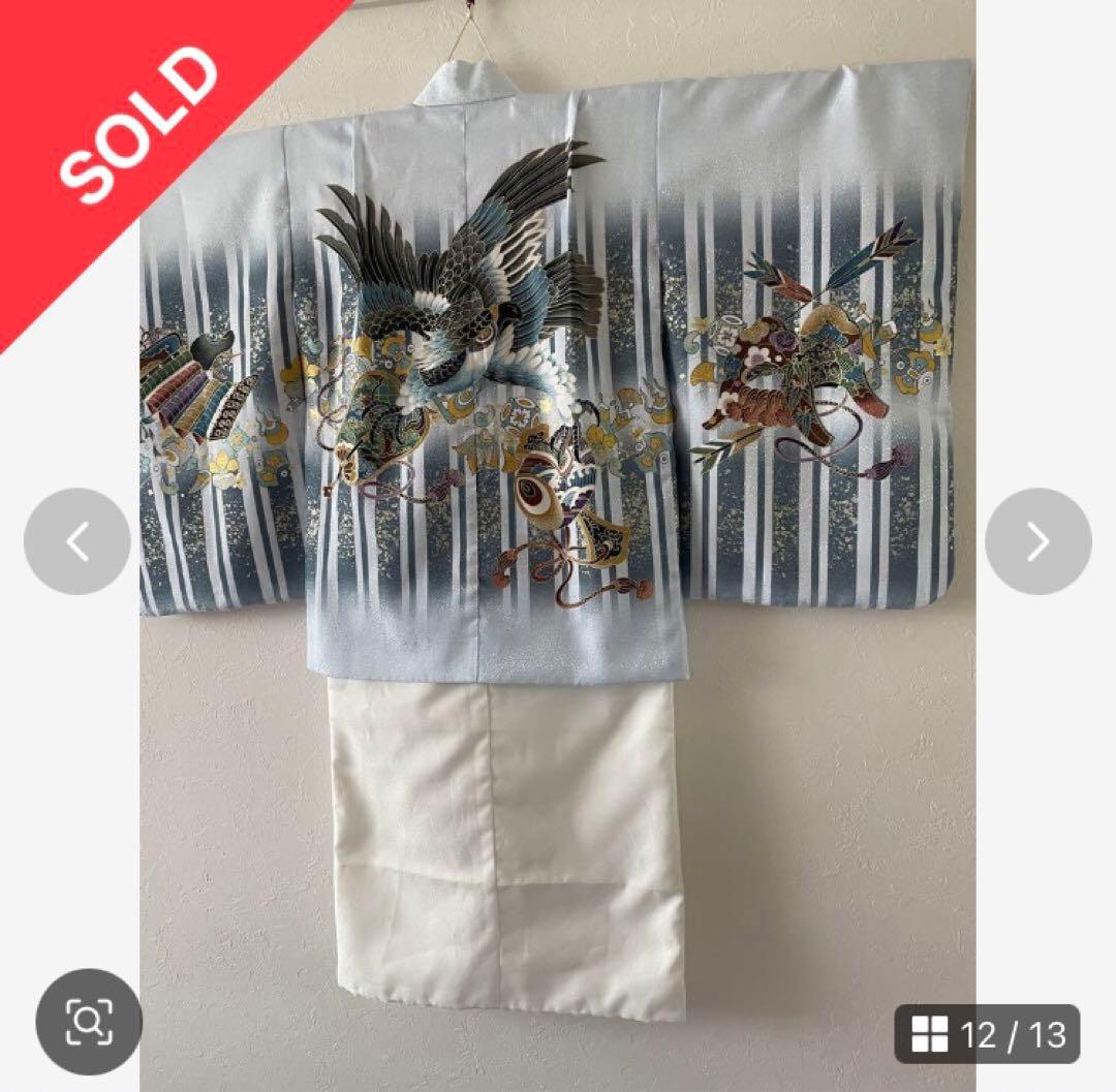 美品　七五三　5歳　羽織　袴セット