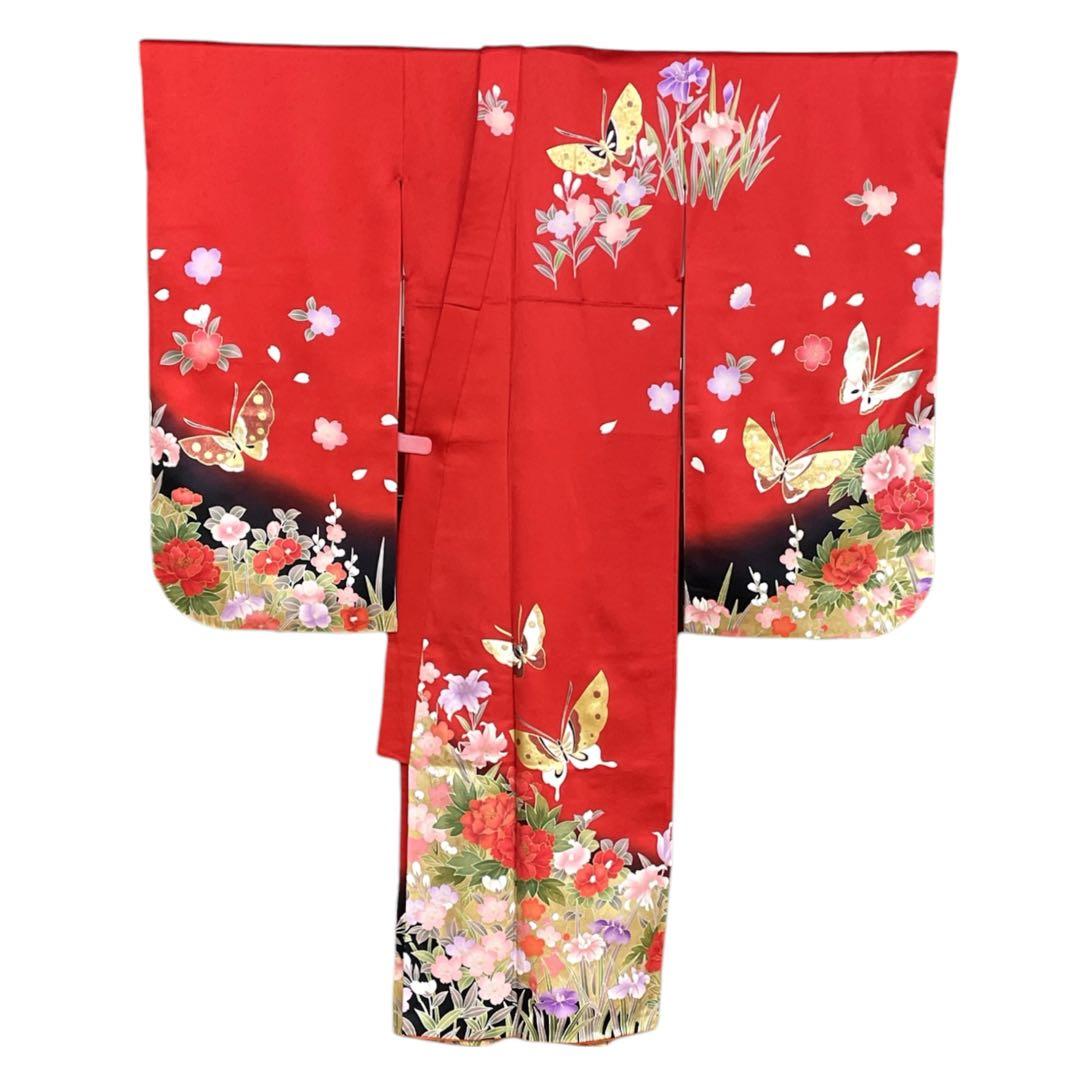 ◎mk-3379　七五三　女の子　着物　3歳　　12-10