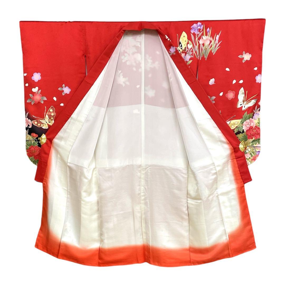 ◎mk-3379　七五三　女の子　着物　3歳　　12-10