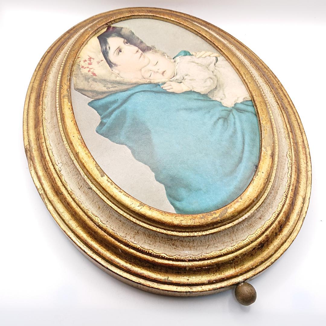 リュージュREUGE壁掛オルゴール×街角の聖母×シューベルト アヴェ・マリア