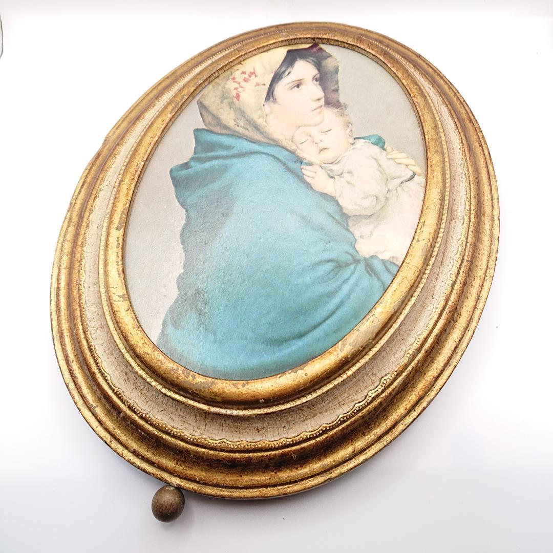 リュージュREUGE壁掛オルゴール×街角の聖母×シューベルト アヴェ・マリア