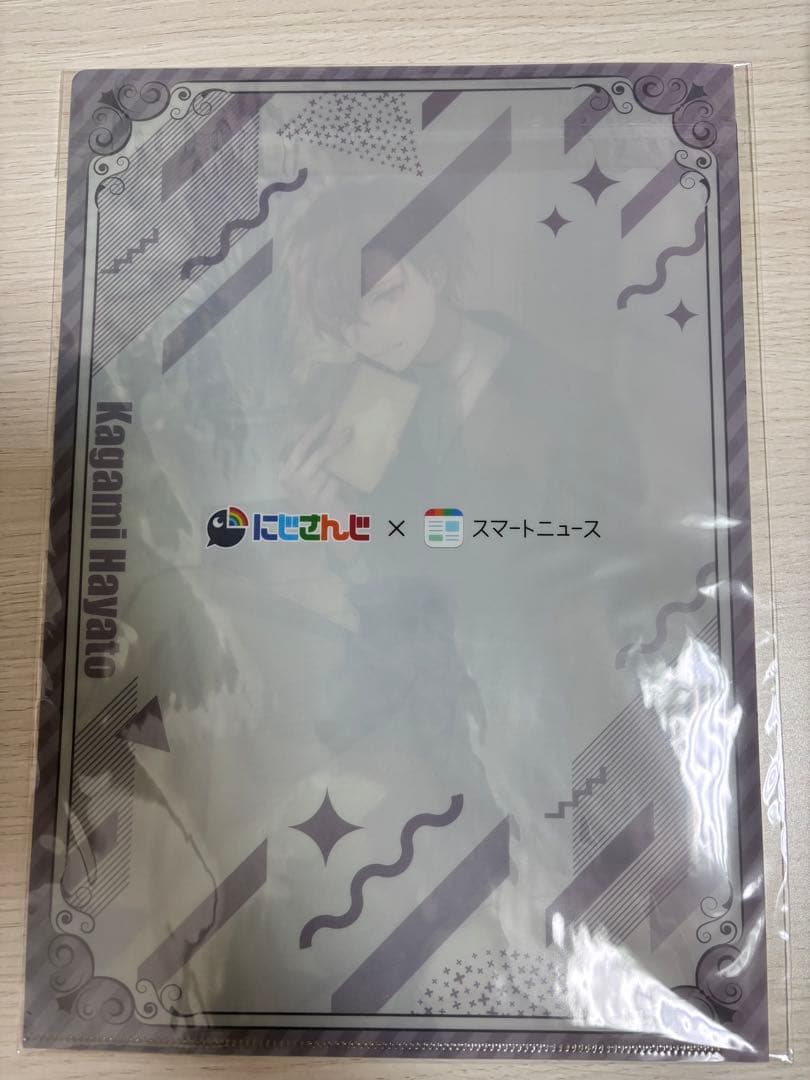 にじさんじ 加賀美ハヤト クリアファイル スマートニュース SmartNews
