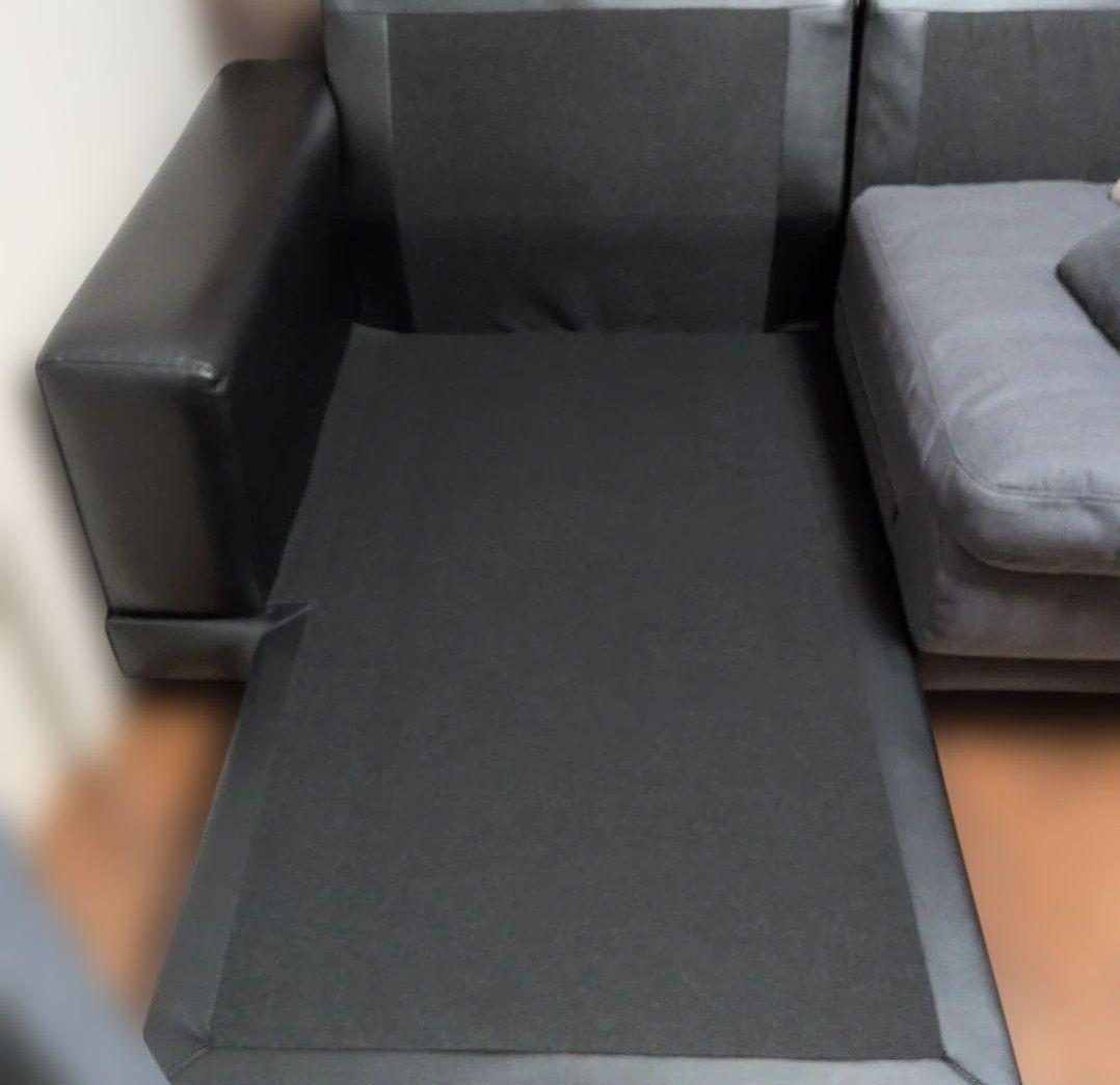 ニトリ　ソファ　キングダム　カウチソファ　分離可能