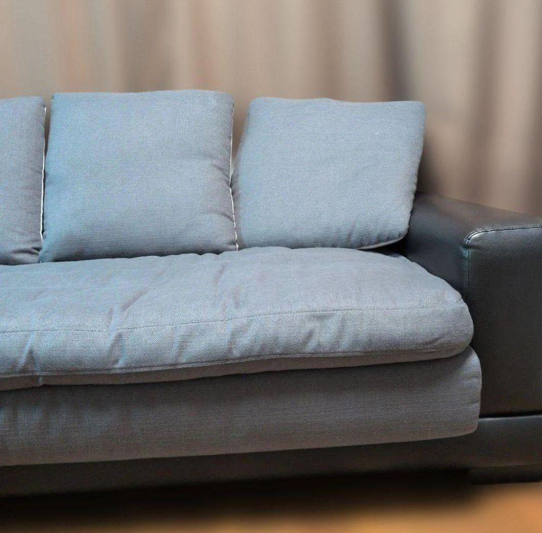 ニトリ　ソファ　キングダム　カウチソファ　分離可能