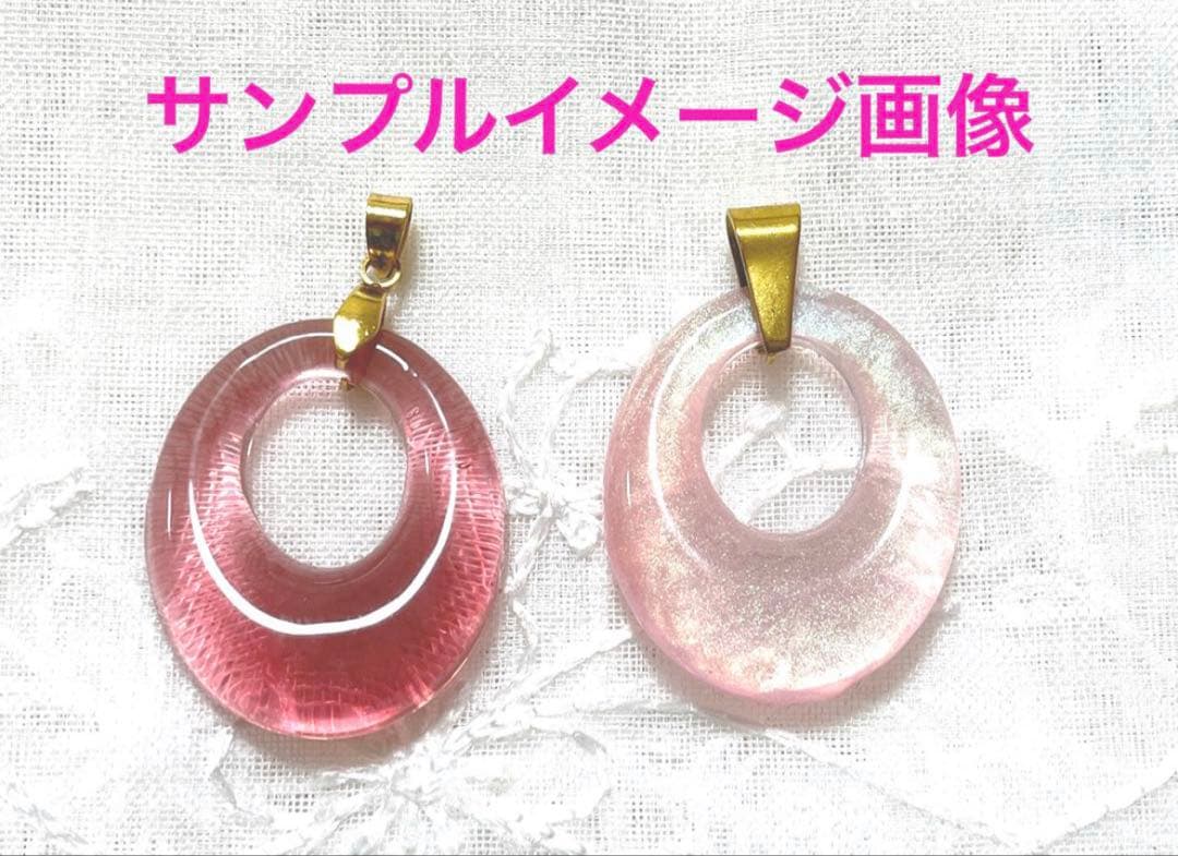 A26-072 レジンネックレス(かすみ草)トロピカル③Premium