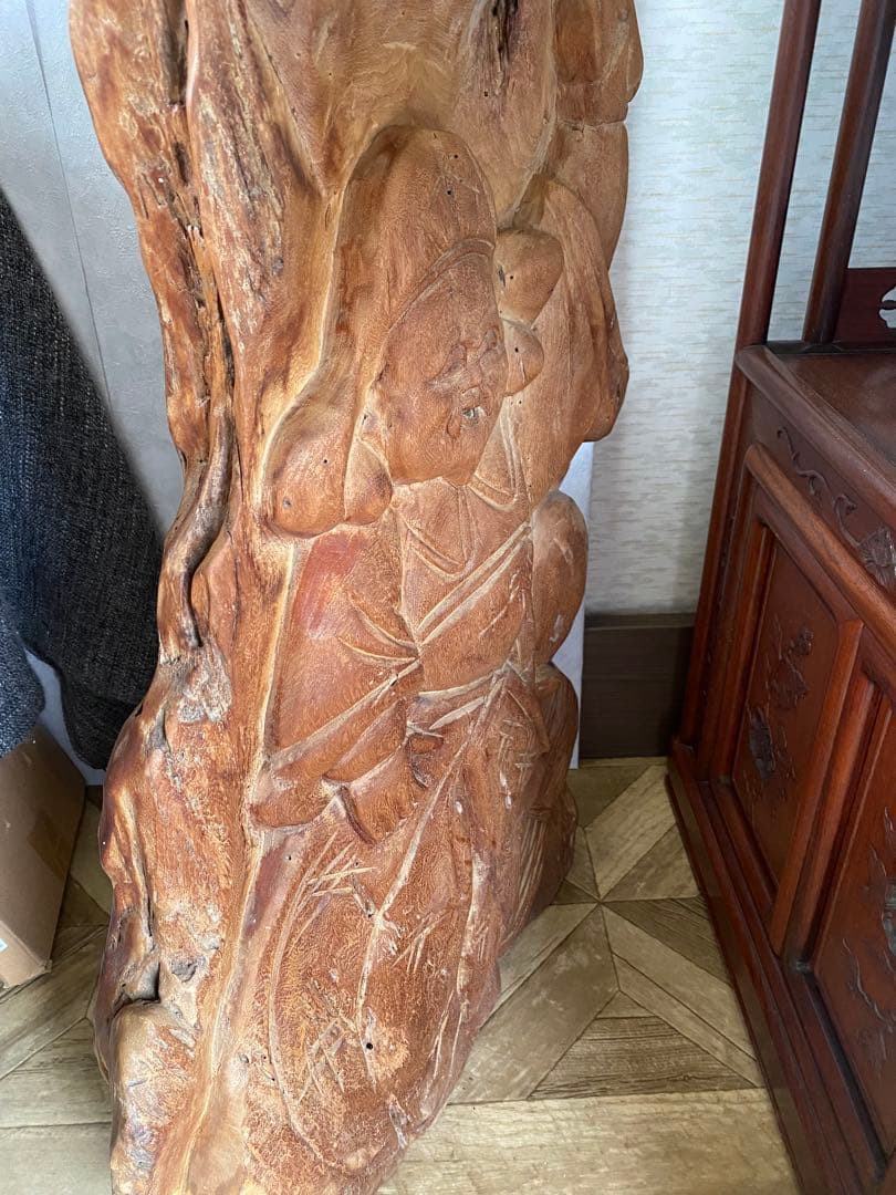 大黒様　木彫り　衝立　置物　縁起物　骨董