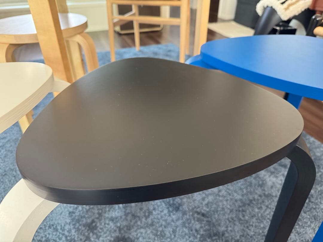 3色セット＋カバー　IKEA　KYRRE シルレ　スツール, バーチ