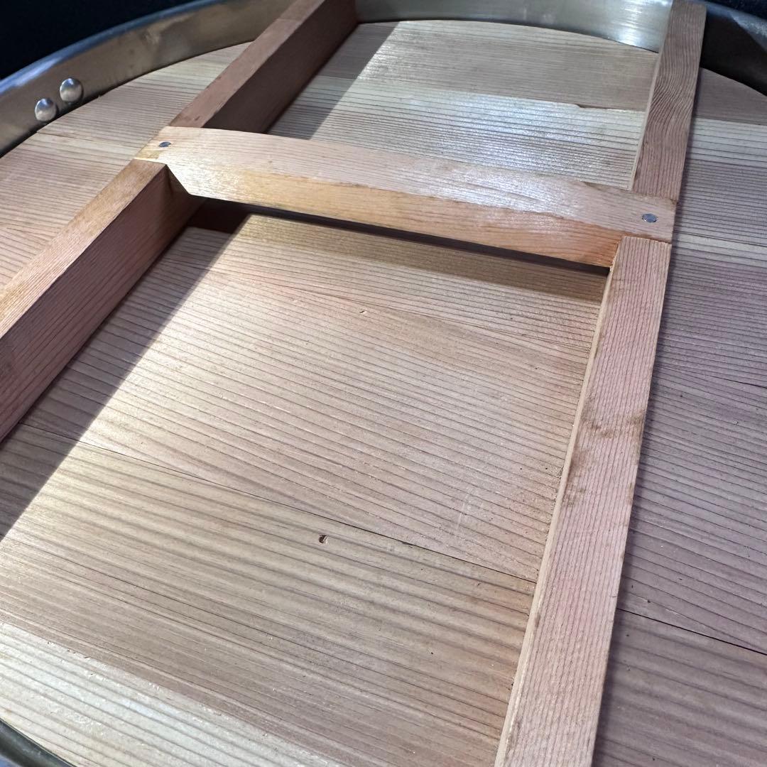 こいぬ印　中尾アルミニウム　ステンレス大鍋　蓋付き　未使用品