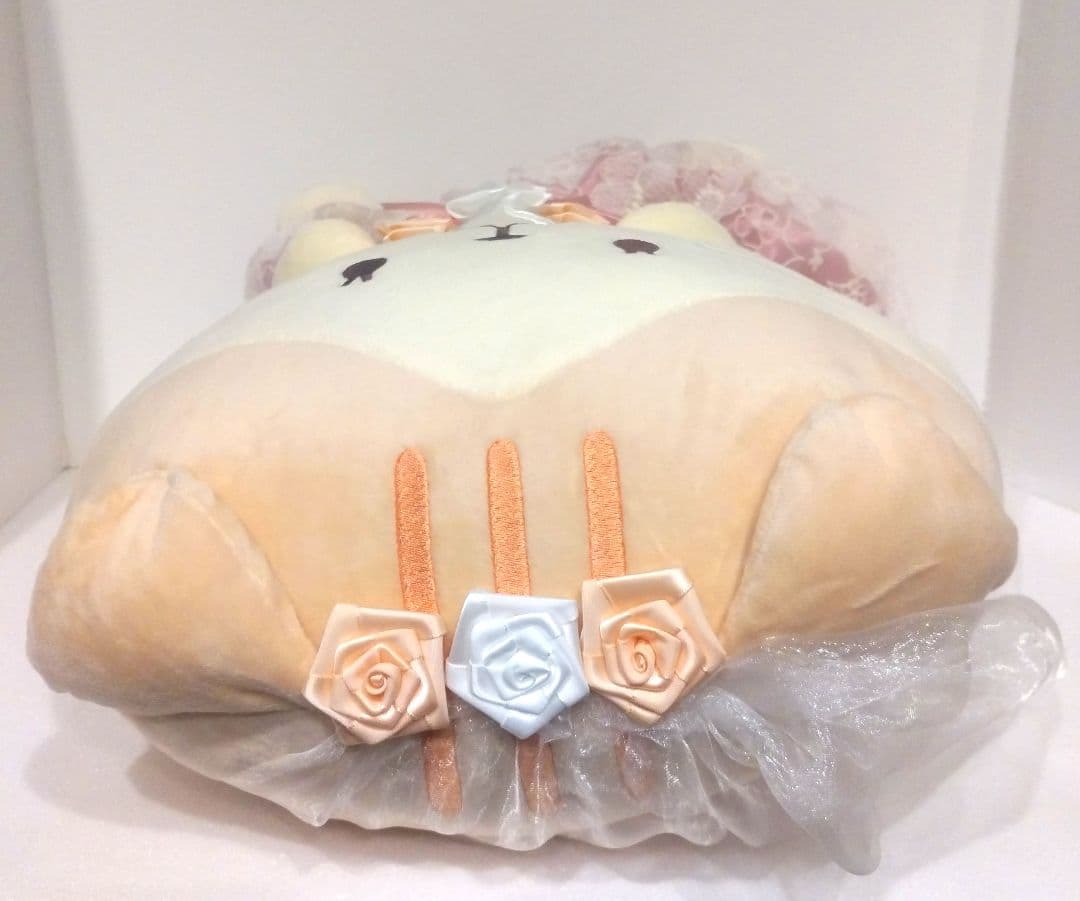 ふくふくにゃんこ ビッグ ブライダル ぬいぐるみ スコア 特大