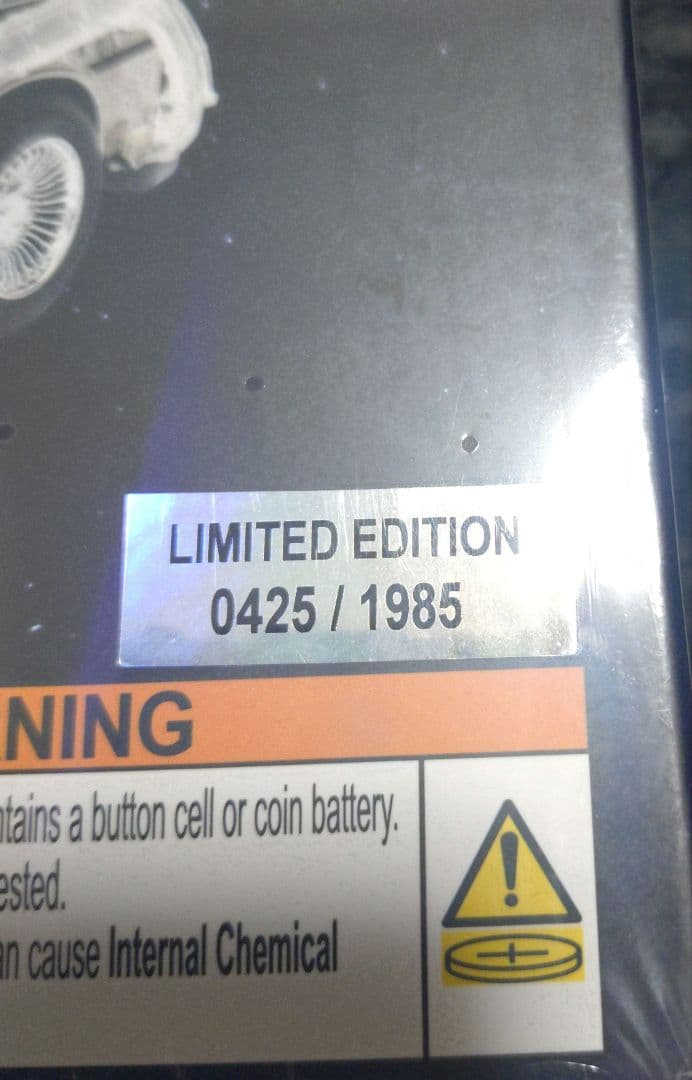 バック・トゥ・ザ・フューチャー 1/24シルバーメッキVer.　★新品未開封★