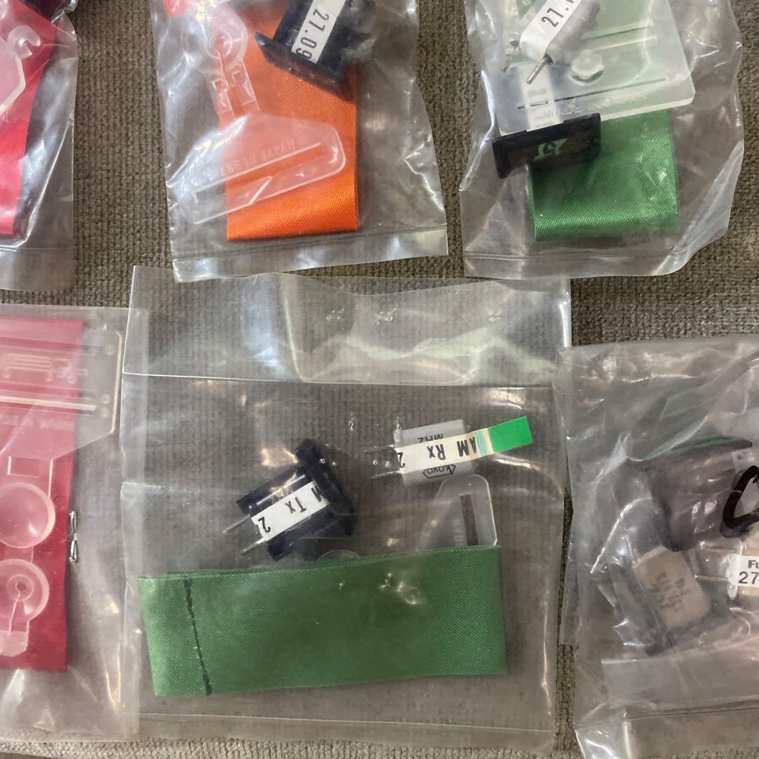 フタバ クリスタル AM 27MHz RX/TX アンテナリボン　11点　おまけ