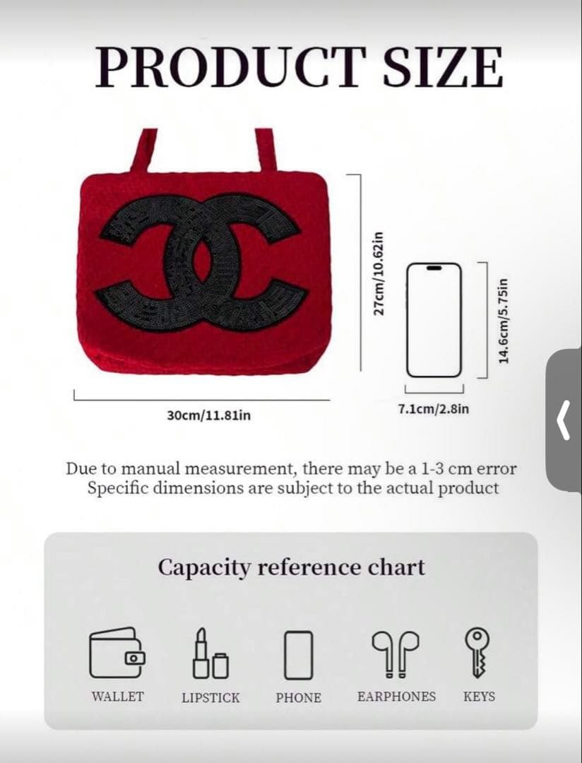 ま*ち様 新品未使用品✨CHANEL ビッグココマーク レッド　ノベルティ