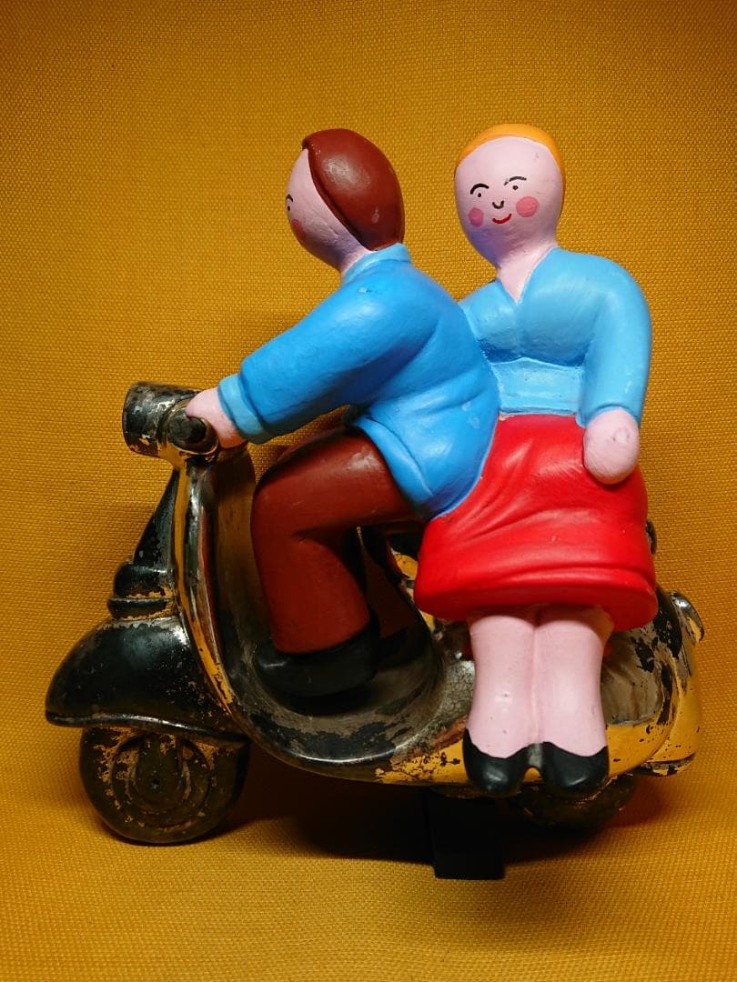 ヨーロッパ　アート　人形　オブジェ　置物　インテリア　工芸品　美術品　A2769