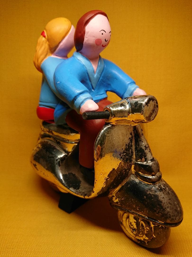 ヨーロッパ　アート　人形　オブジェ　置物　インテリア　工芸品　美術品　A2769