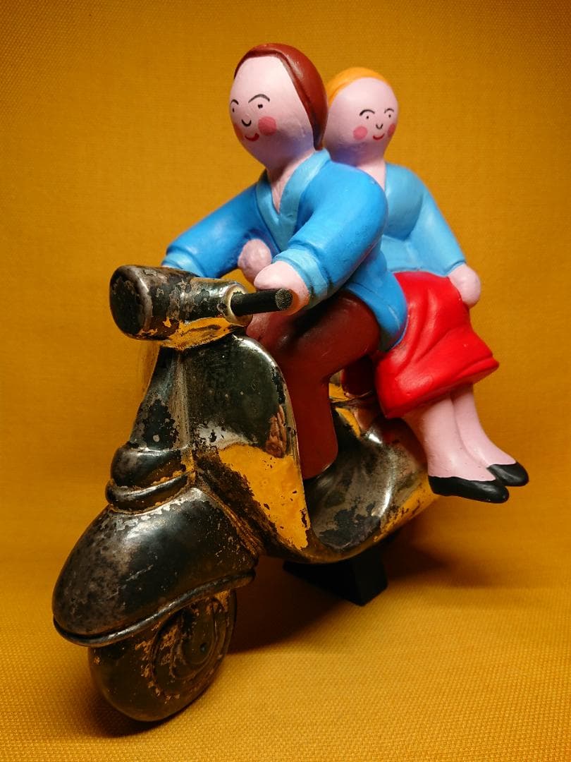 ヨーロッパ　アート　人形　オブジェ　置物　インテリア　工芸品　美術品　A2769