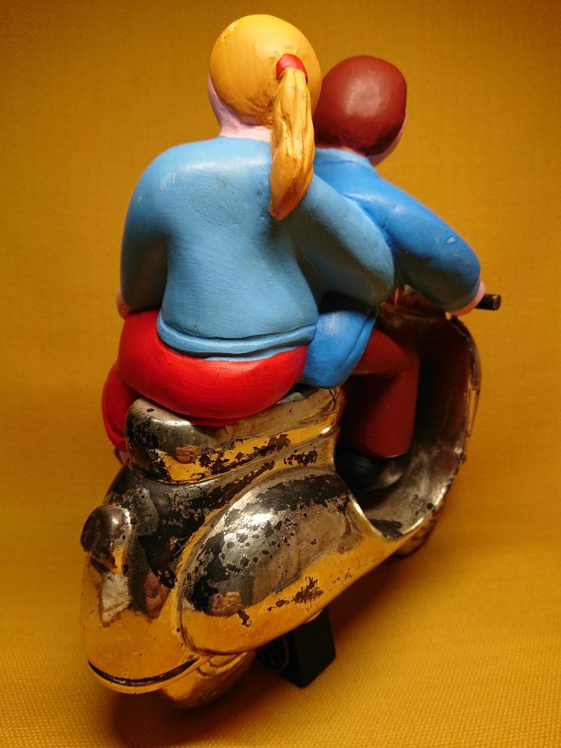 ヨーロッパ　アート　人形　オブジェ　置物　インテリア　工芸品　美術品　A2769