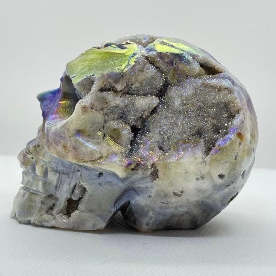 オーラクォーツスカル