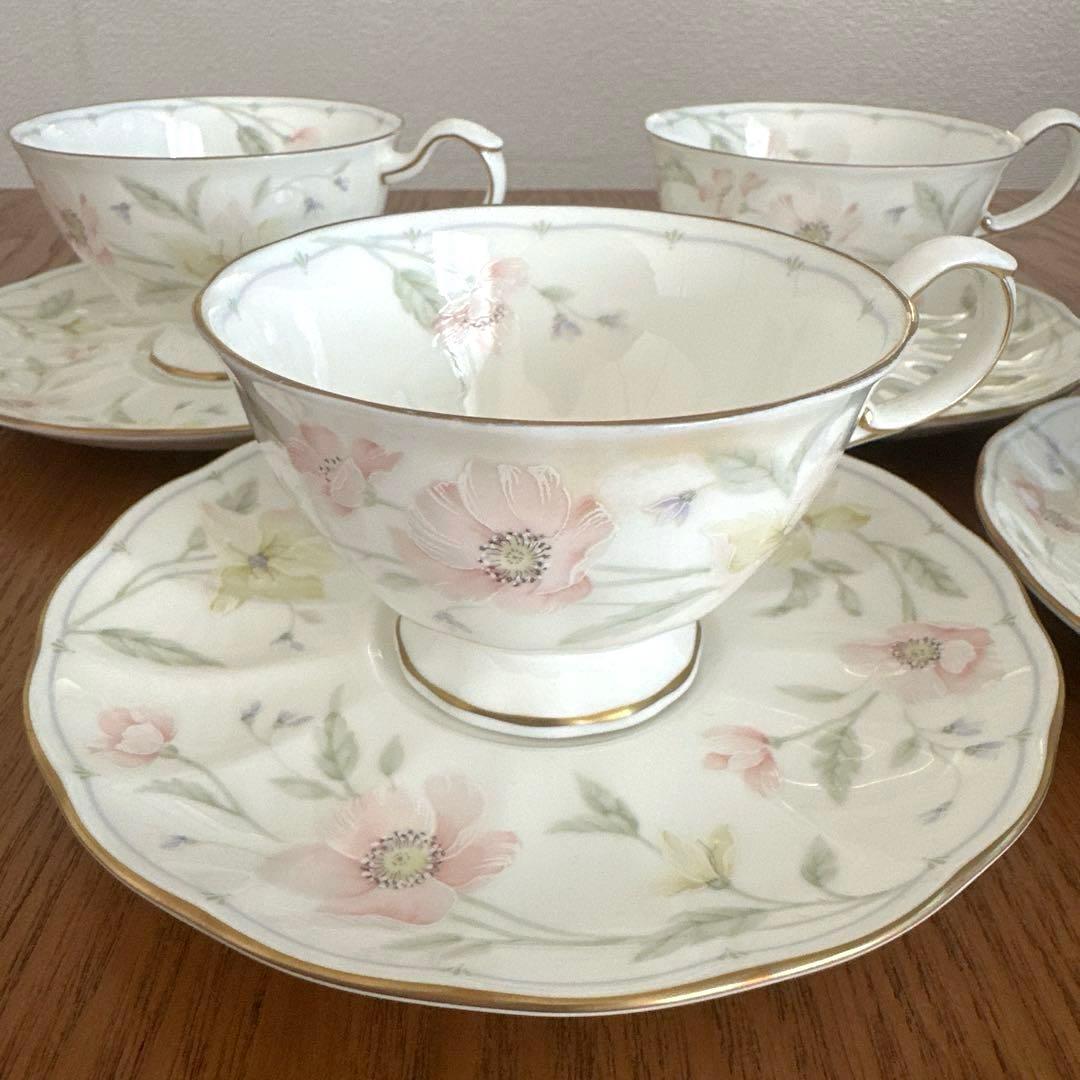 未使用】ナルミボーンチャイナ パステルガーデン ティーカップ