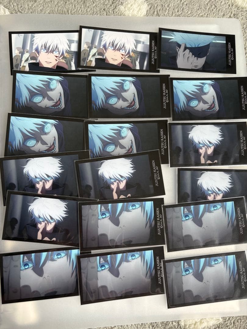 呪術廻戦 TOHO 渋谷事変 トレーディングミニカード 五条悟 まとめ売り