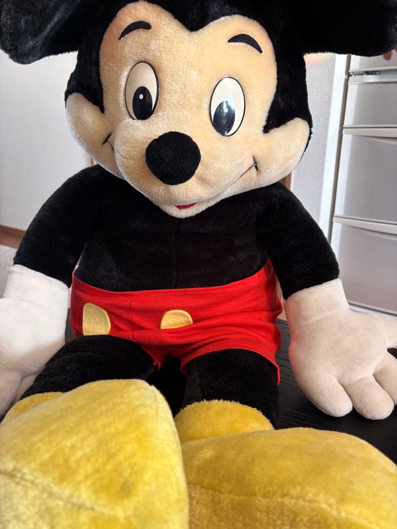 ミッキーマウス 大きいぬいぐるみ
