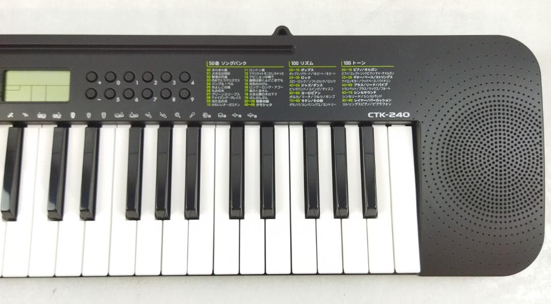 J152】カシオ CTK-240 キーボード 電子ピアノ譜面台セット - メルカリ