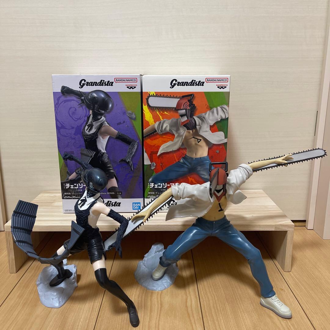 Grandista レゼ篇 ボム&チェンソーマン フィギュアセット（開封品