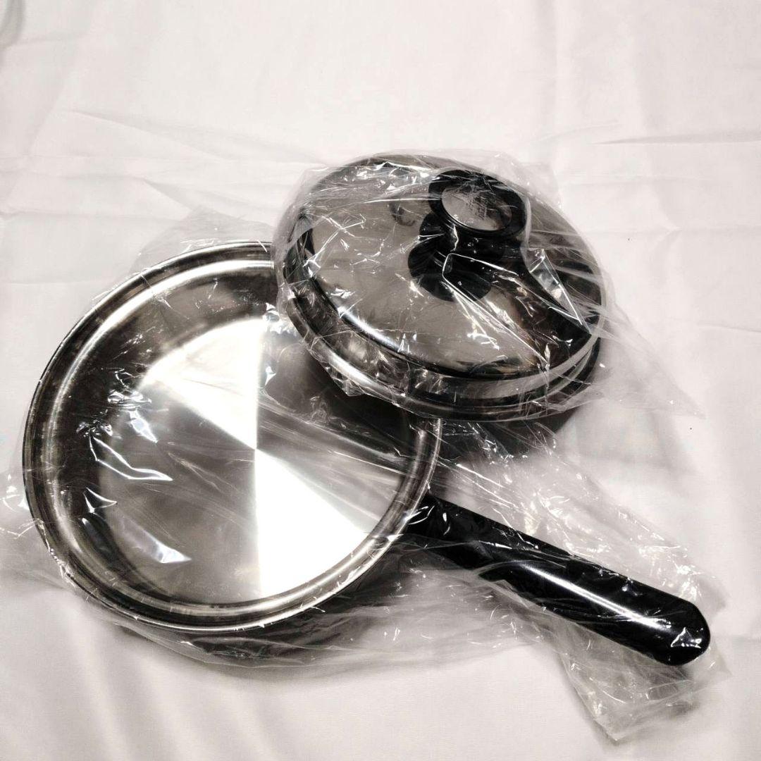 Amway Queen フライパン 22cm 蓋付 ステンレス 未使用保管品 - メルカリ