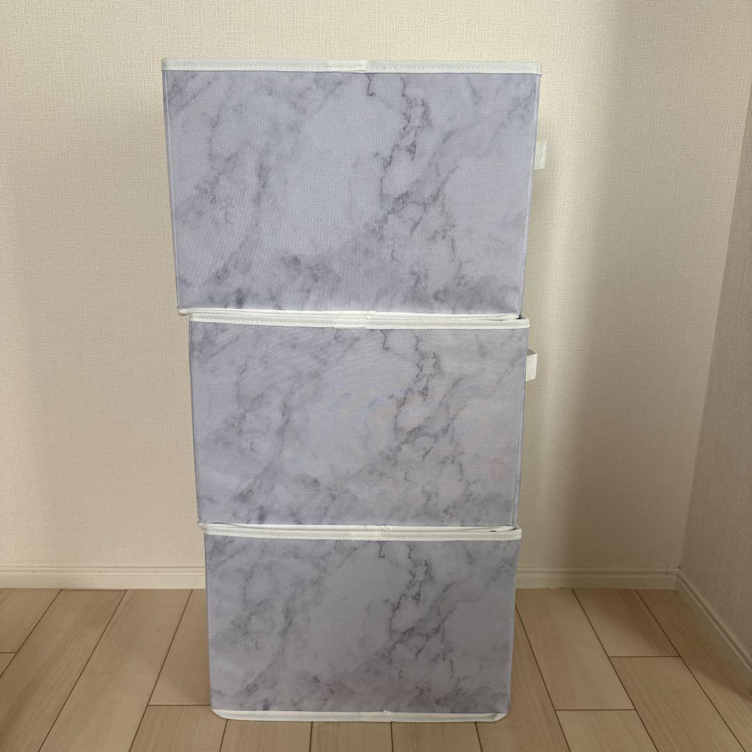 美品】Rady 大理石収納ボックス 3個セット - メルカリ