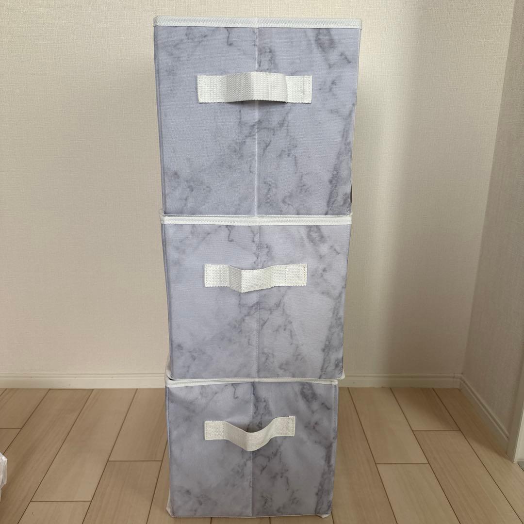 美品】Rady 大理石収納ボックス 3個セット - メルカリ