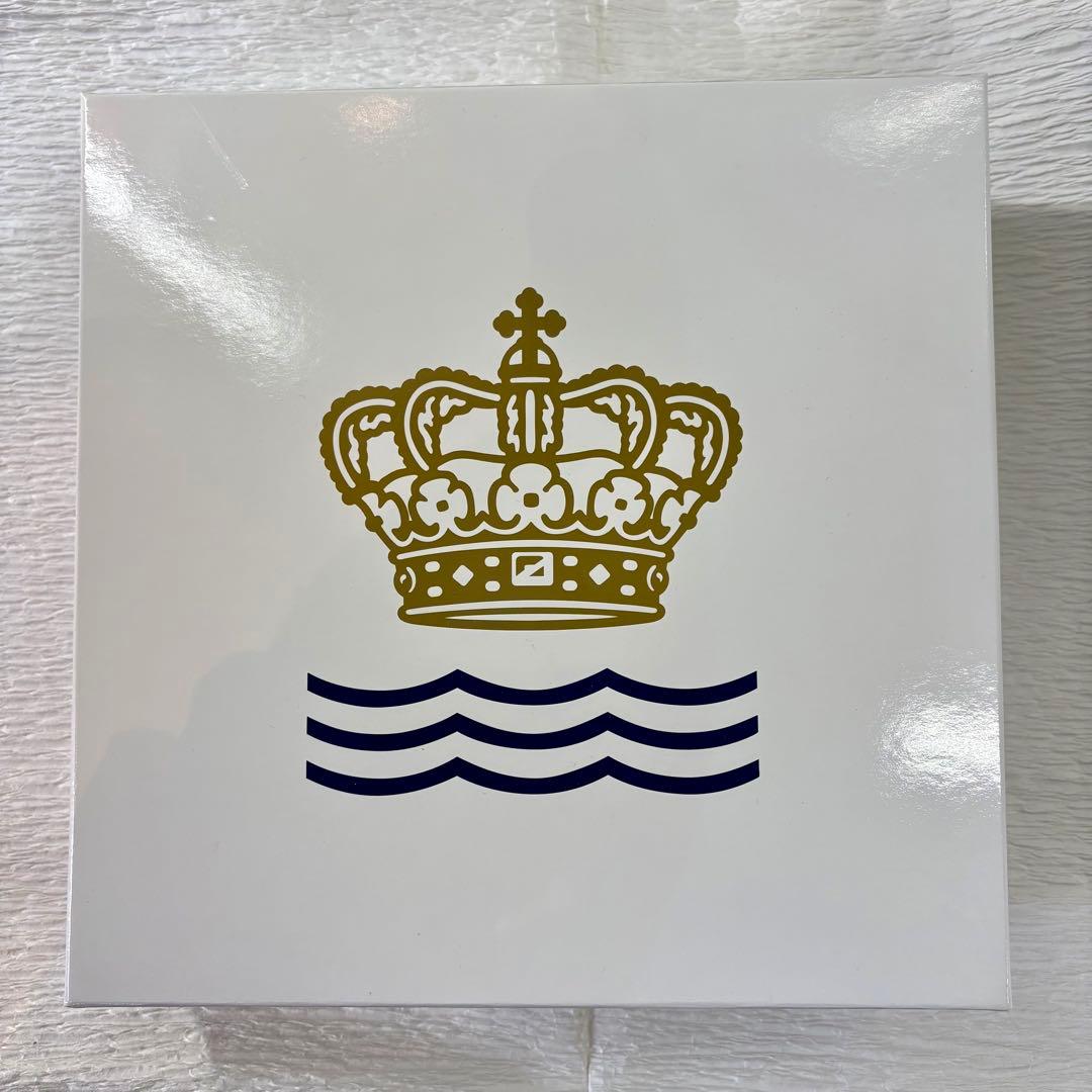 【新品未使用】ロイヤルコペンハーゲン ２枚 ホワイトフルーテッド 深皿24cm