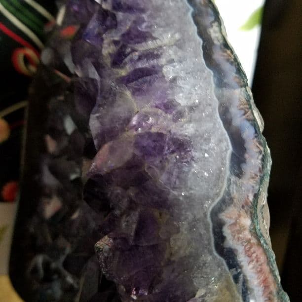 アメジスト原石置物