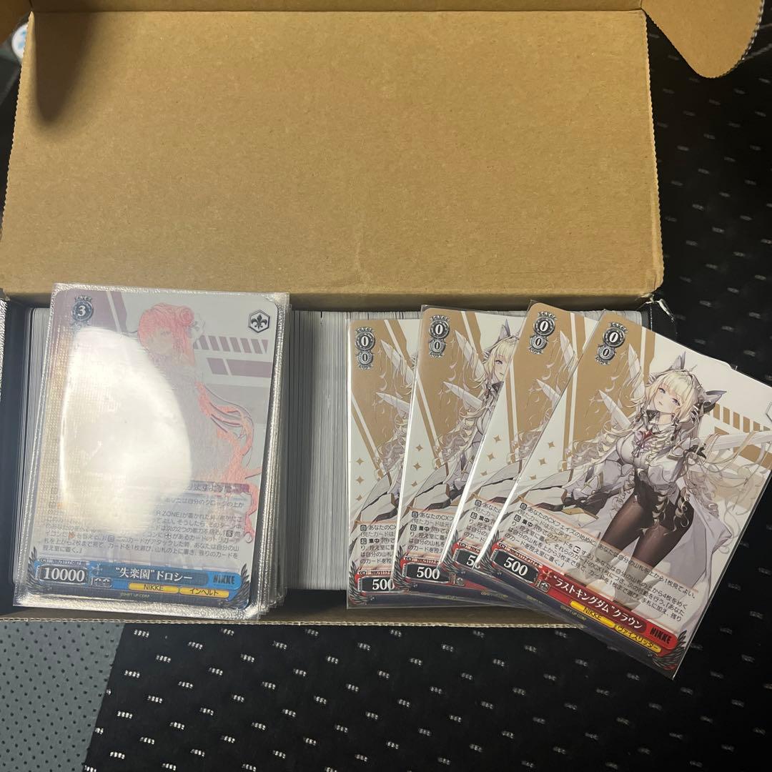 ヴァイスシュヴァルツ　NIKKE 4コン　クラウン4枚付きTD4コン