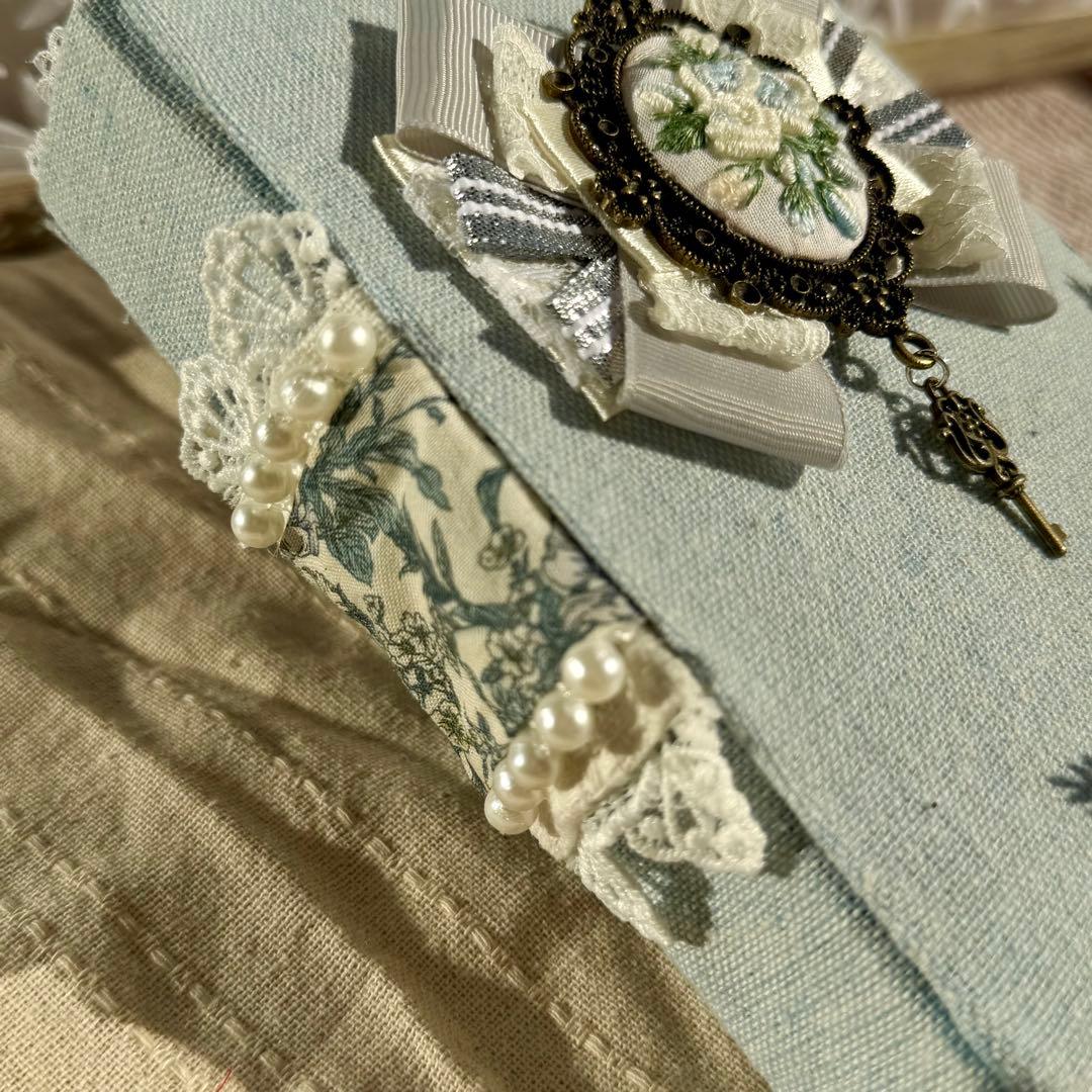 365diary 刺繍ブローチ 日記帳 雑記帳