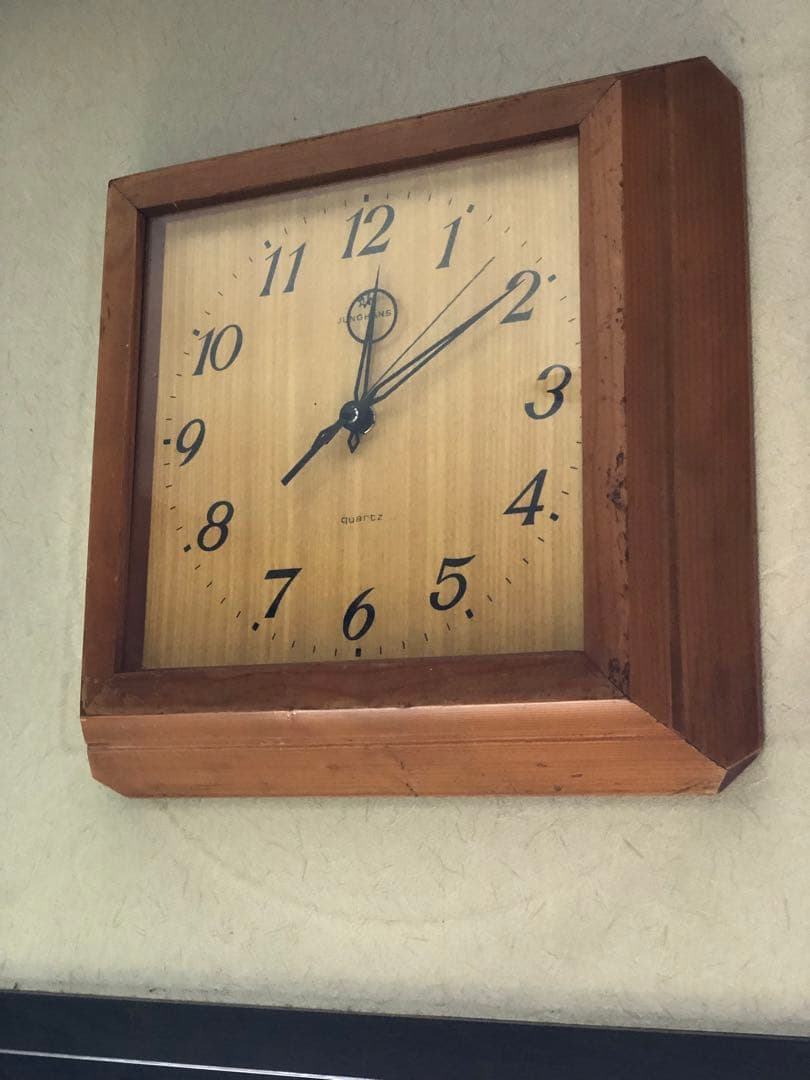 JUNGHANS 稼働品　掛け時計　ユンハンス　ミッドセンチュリー　レトロ