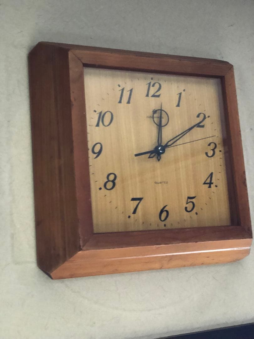 JUNGHANS 稼働品　掛け時計　ユンハンス　ミッドセンチュリー　レトロ