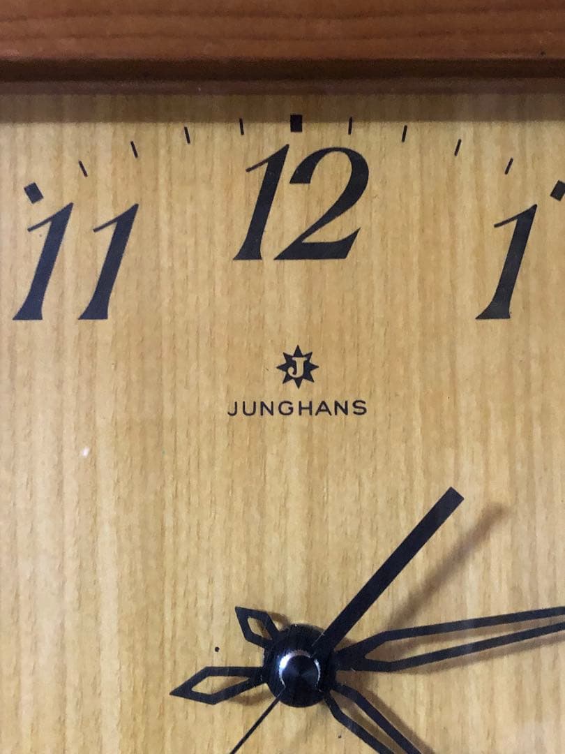 JUNGHANS 稼働品　掛け時計　ユンハンス　ミッドセンチュリー　レトロ