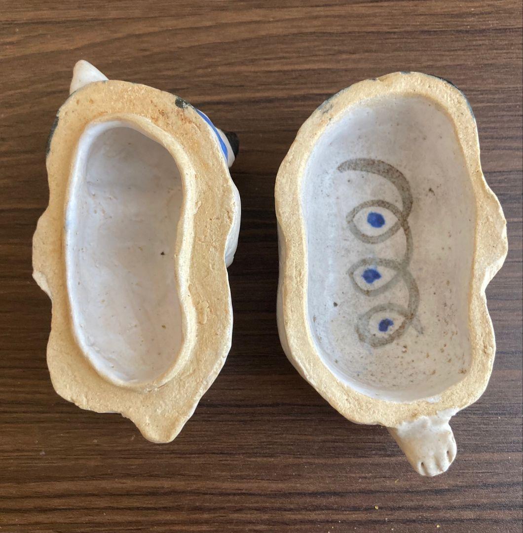 ささきようこ 猫 猫小物入れ 鯛 陶器 陶芸 - メルカリ