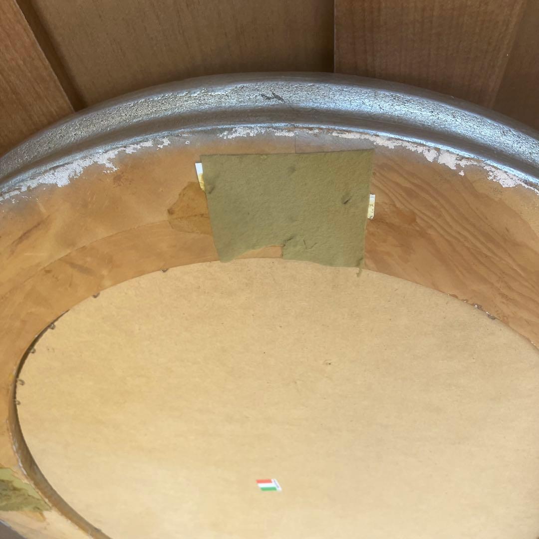 イタリア製　アンティーク調　ラウンドミラー 鏡　ウォールミラー　鏡　ヴィンテージ