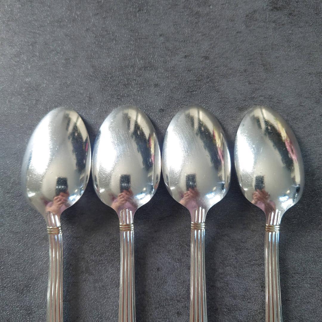 格安 希少 クリストフル アリアゴールドリング コーヒースプーン 4点