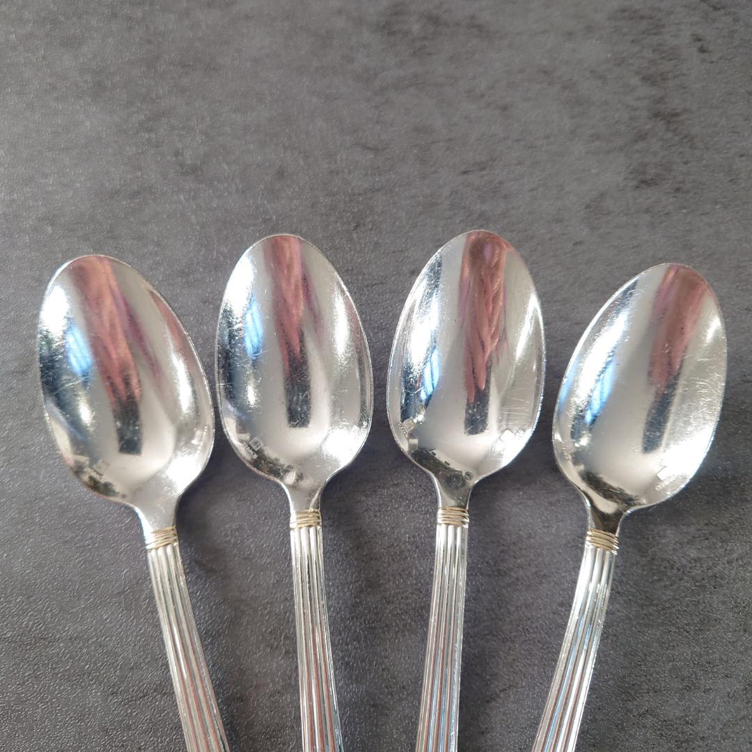 格安 希少 クリストフル アリアゴールドリング コーヒースプーン 4点