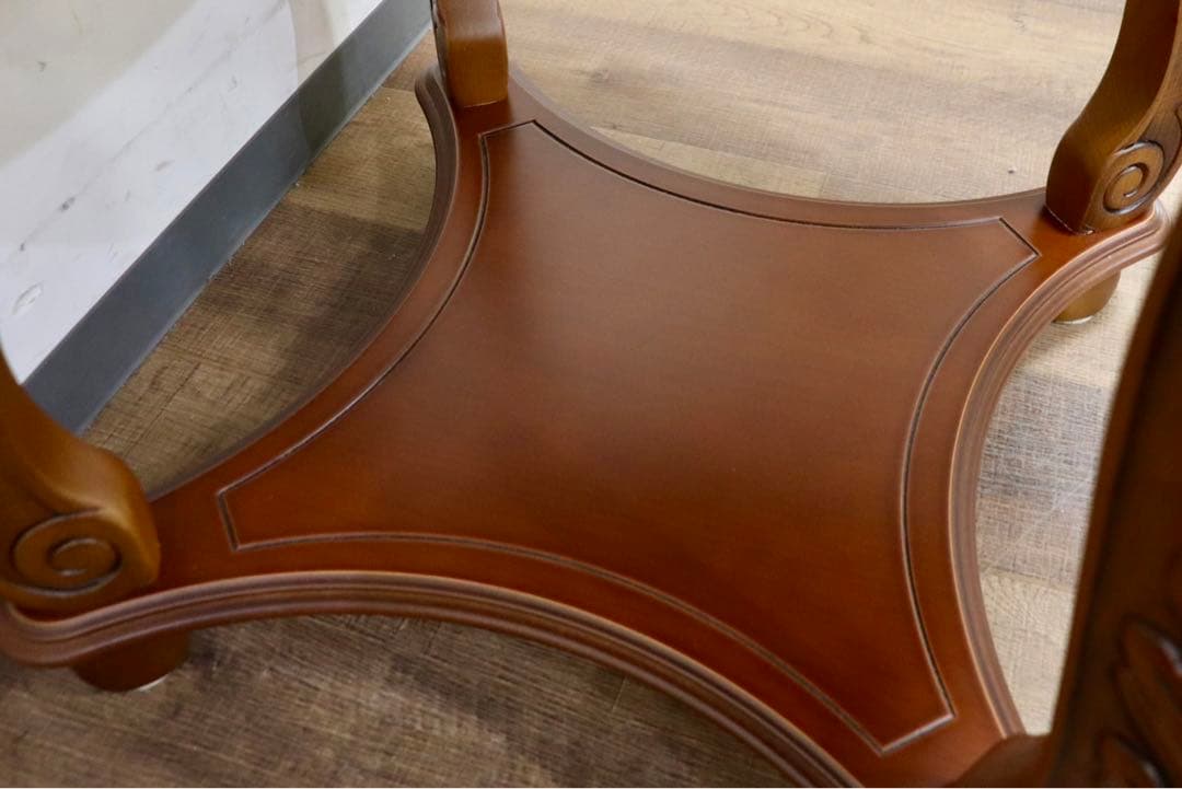 GMIS13○西洋 イタリア アンティーク ラウンドテーブル サイドテーブル